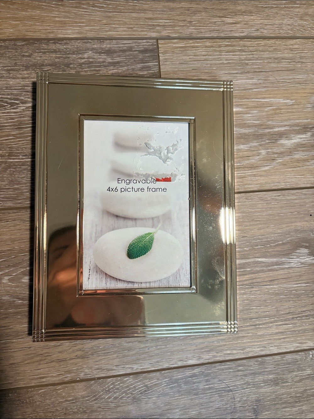 Engravable Silver 4x6 Picture Frame